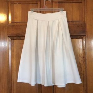 White Midi Skirt